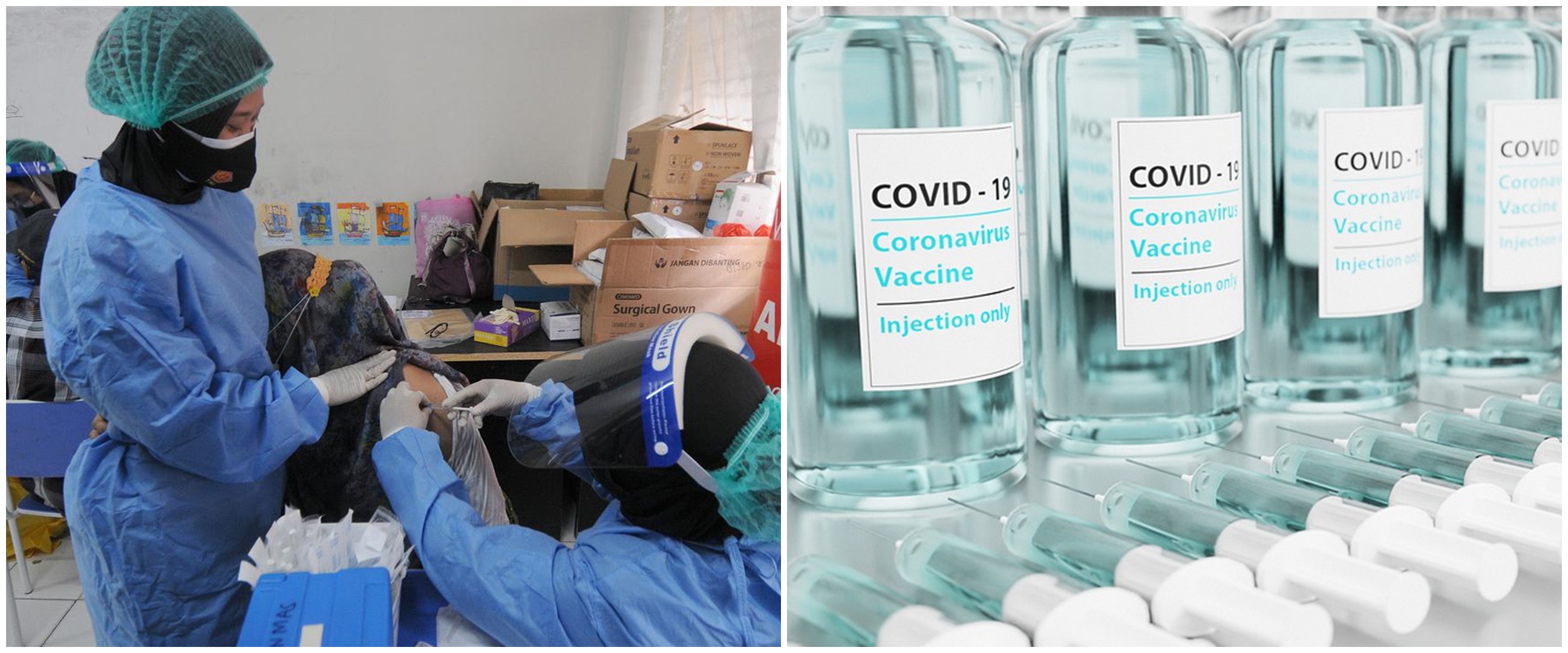 Ini efikasi 5 vaksin Covid-19 di Indonesia, semua dijamin aman