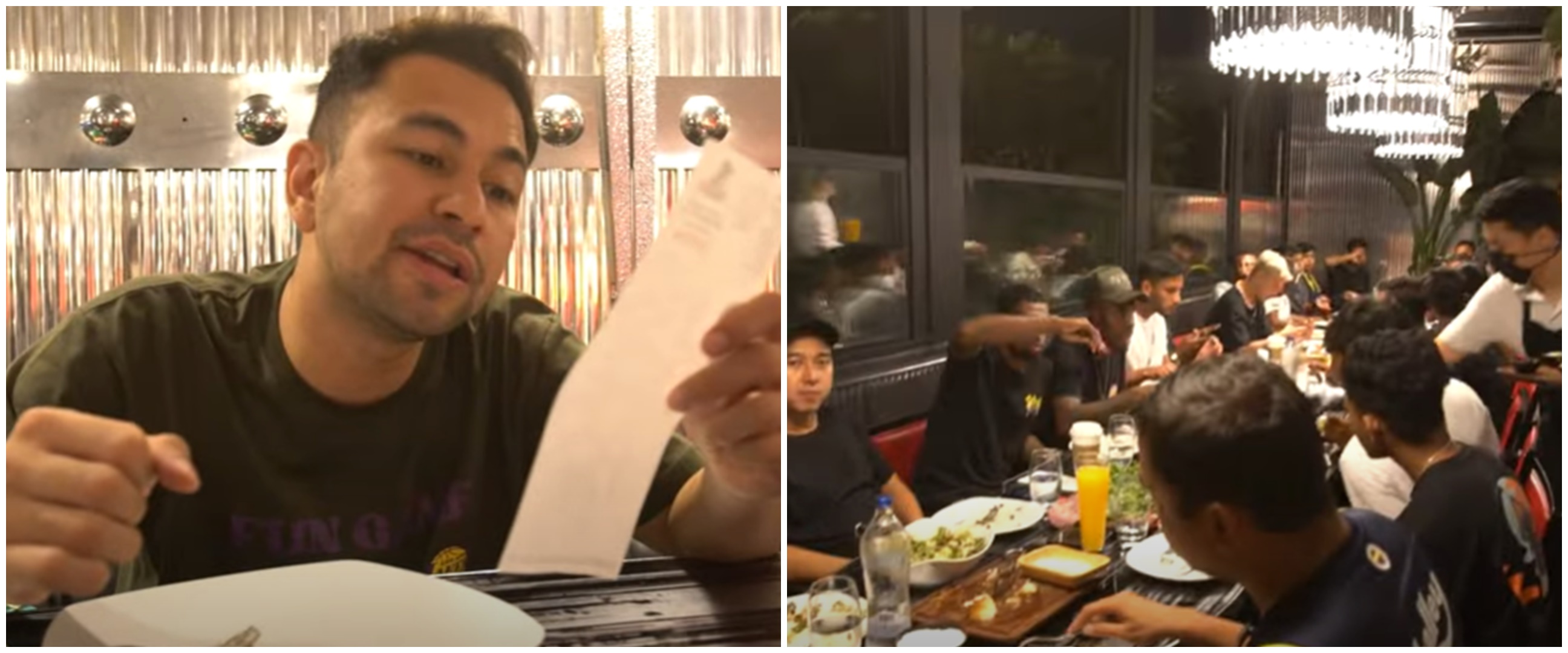 Raffi Ahmad syok, traktir timnya makan di Turki habis Rp 130 juta