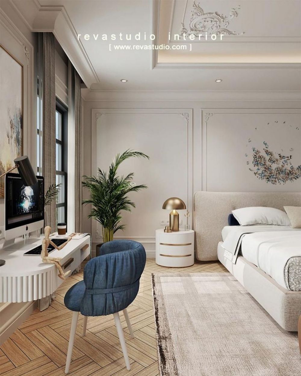 7 Potret desain kamar tidur Raffi & Gigi di rumah baru, elegan modern