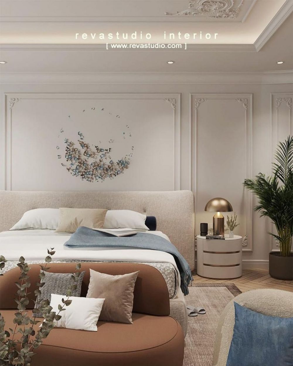 7 Potret desain kamar tidur Raffi & Gigi di rumah baru, elegan modern