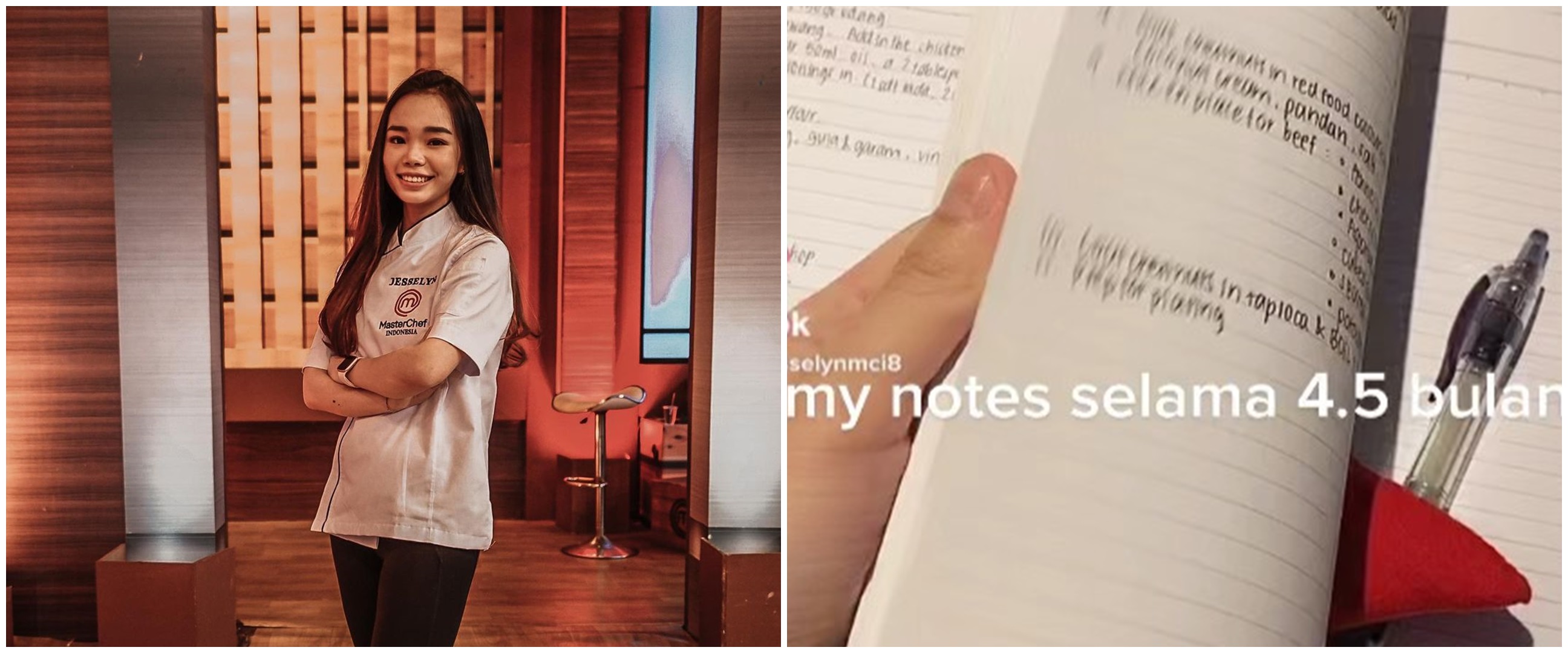 Berisi 1500 resep, buku ini saksi perjuangan Jesselyn juara MasterChef