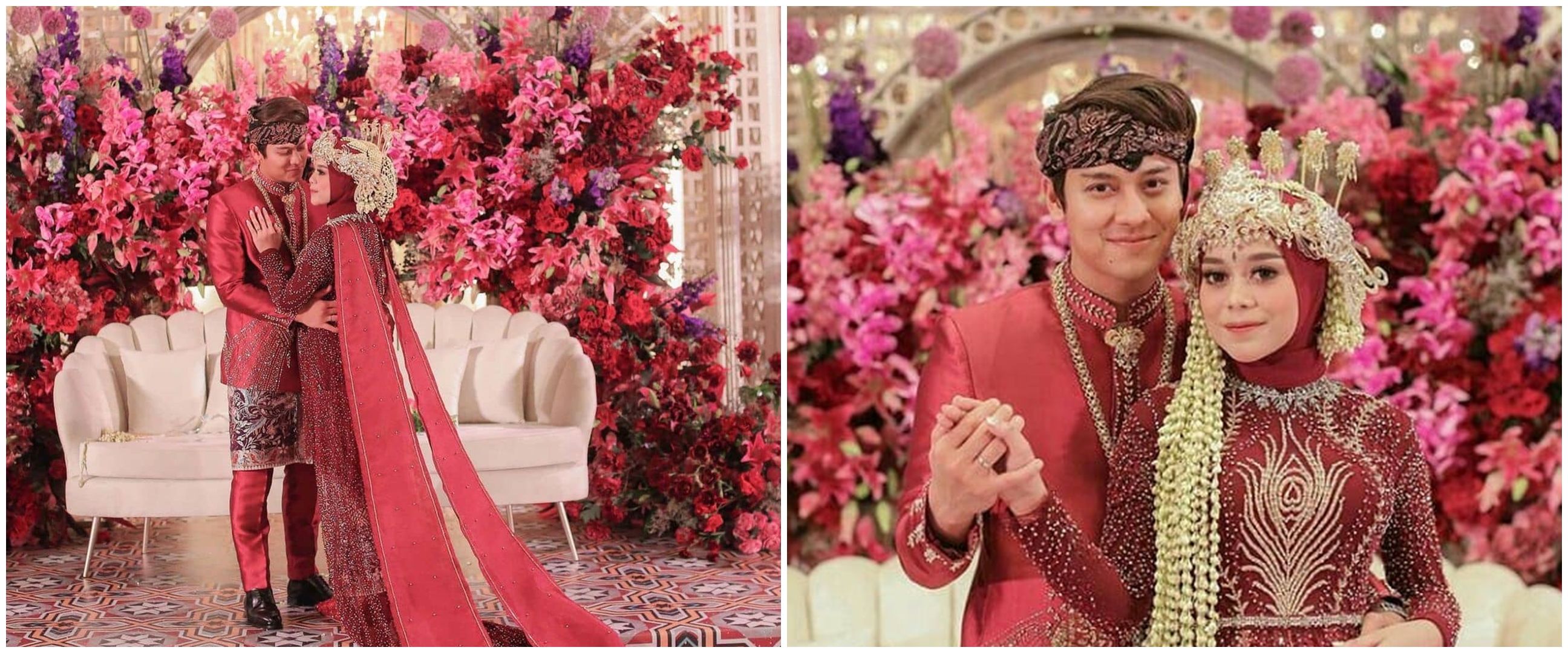 7 Detail kebaya Merak Ngibing Lesty Kejora di tasyakuran pernikahan