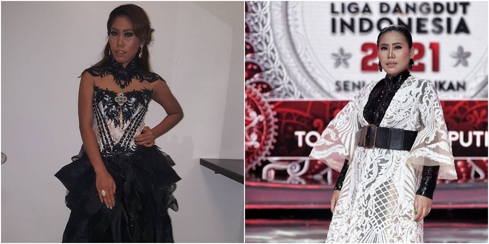 Kini diva dangdut top, ini 11 beda gaya dulu dan kini Evi Masamba