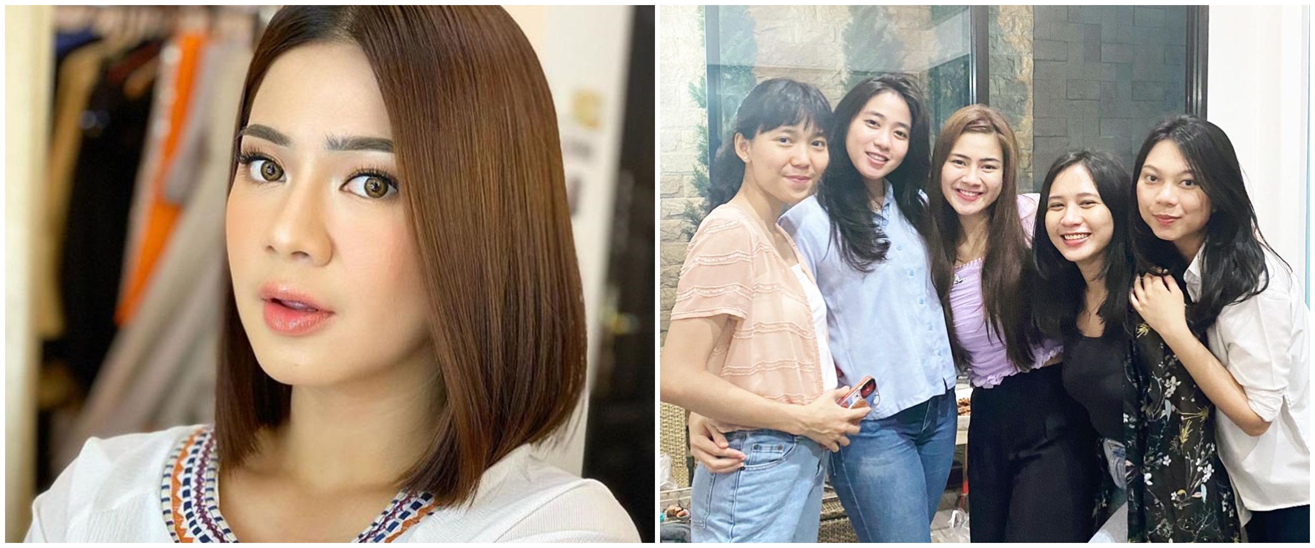 Felicya Angelista reka ulang foto saat SMP, gaya rambutnya konsisten