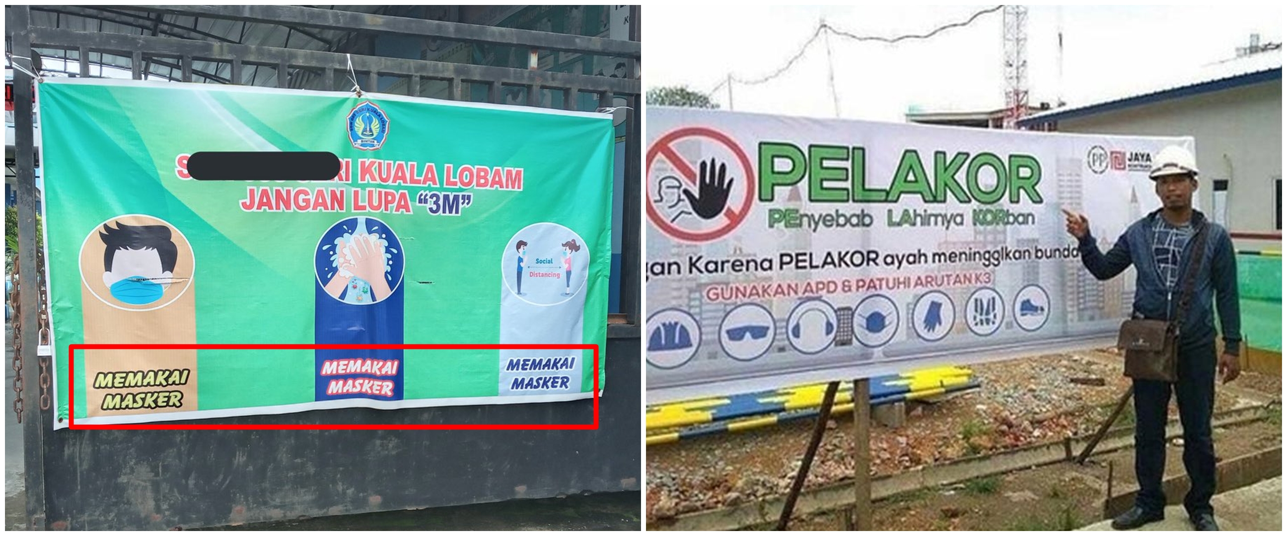11 Peringatan lucu pakai singkatan ini endingnya malah bikin bingung