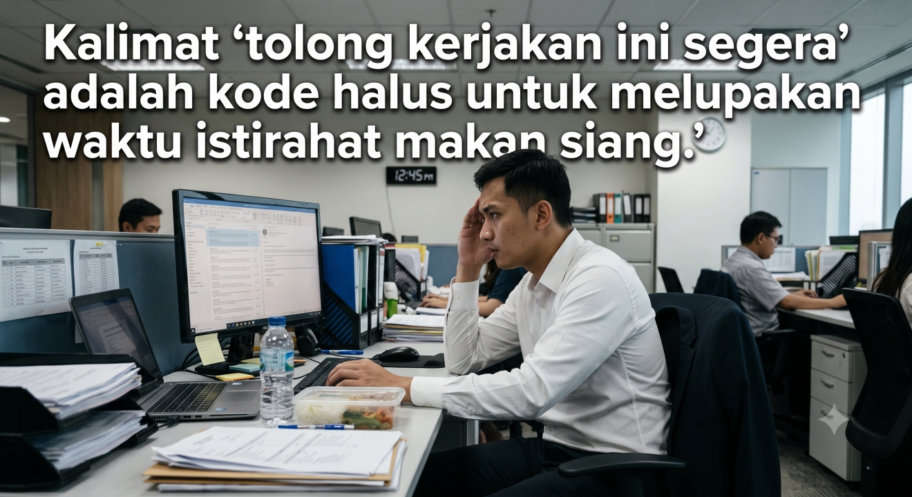 120 Kata-kata lucu dunia kerja, kocak dan menghibur diri terbaru 2026