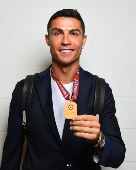 Curhat Cristiano Ronaldo usai resmi jadi pemain Manchester United