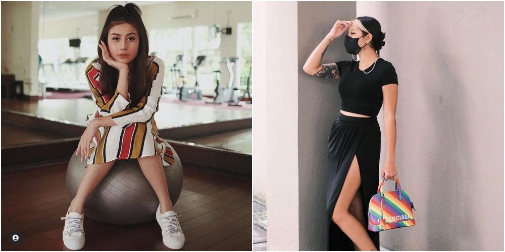 Dulu feminin kini tomboi, 9 transformasi gaya Awkarin ini tetap keren