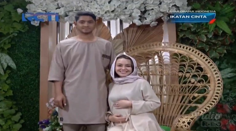 9 Momen tasyakuran 4 bulan kehamilan Amanda Manopo di sinetron
