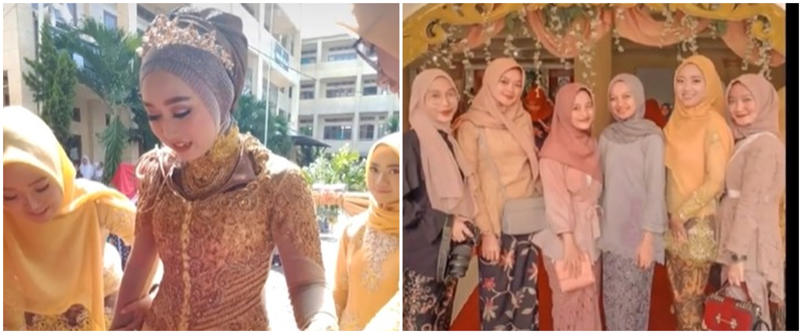 Totalitas, ujian praktik menikah di sekolah ini mirip hajatan betulan