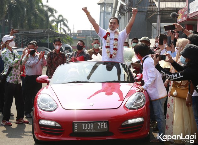 11 Momen Saipul Jamil bebas dari penjara, dijemput Indah Sari