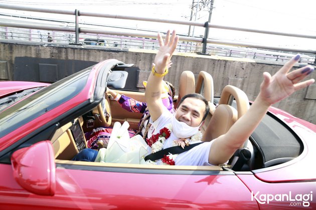 11 Momen Saipul Jamil bebas dari penjara, dijemput Indah Sari