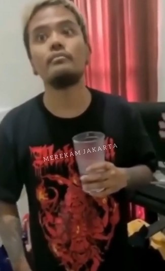 Video detik-detik Coki Pardede ditangkap polisi, wajah kaget & bingung