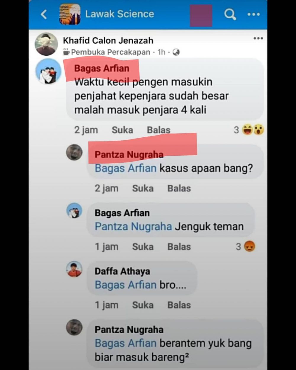 11 Obrolan lucu bikin gagal paham di komentar Facebook ini kocak pol