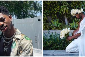 Unggah pemotretan dengan perut hamil, Rapper Lil Nas X bikin heboh