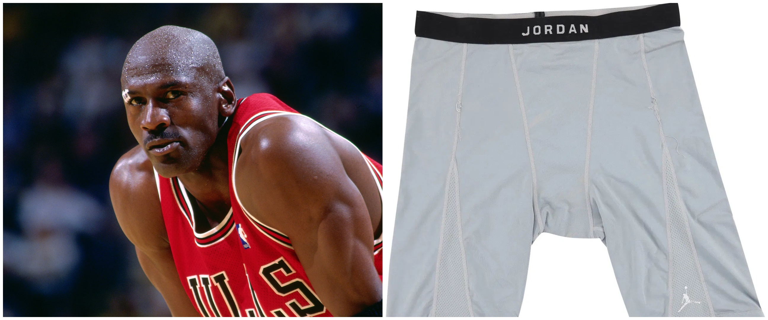 Penampakan boxer bekas Michael Jordan yang dilelang Rp 7,1 juta