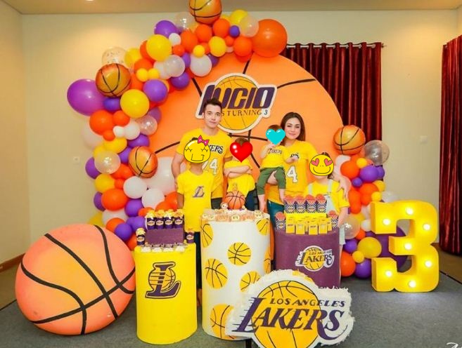 Meriahnya ultah 7 anak seleb tema olahraga, dekorasi hingga kue unik