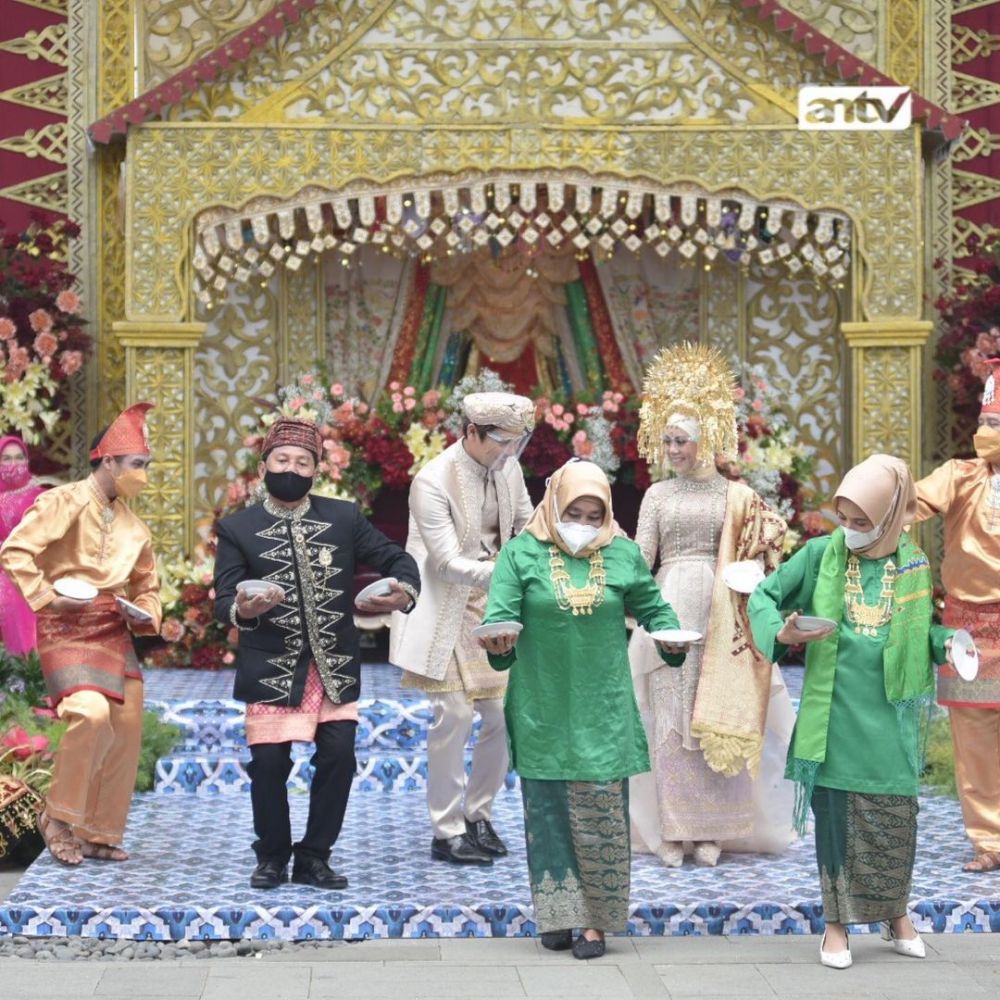 11 Momen Manjalang Ka Rumah Mintuo Lesty & Billar, Ridwan Kamil hadir