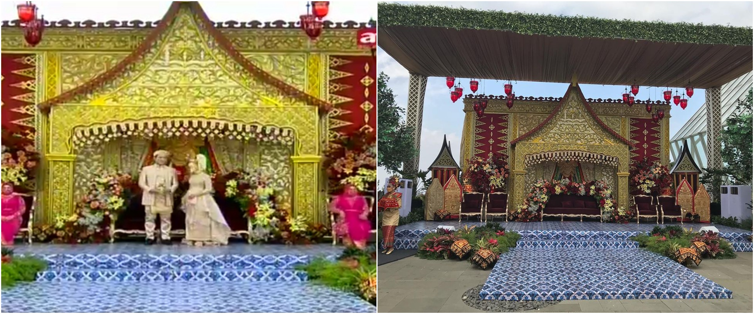 5 Potret dekorasi ngunduh mantu Lesty & Billar, penanda status sosial