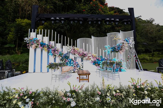 11 Potret dekorasi rangkaian acara pernikahan Lesty dan Rizky Billar