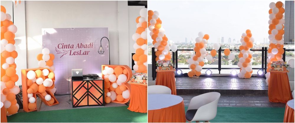 11 Potret dekorasi rangkaian acara pernikahan Lesty dan Rizky Billar