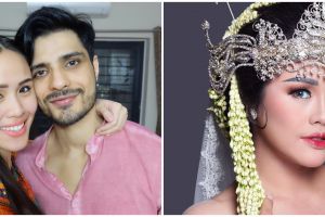 Gaya Nita Sofiani pemotretan pakai baju pengantin, dikira nikah lagi