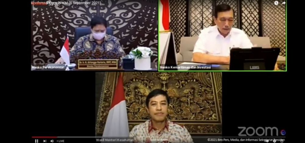 Luhut umumkan PPKM Jawa-Bali diperpanjang, DIY turun ke level 3