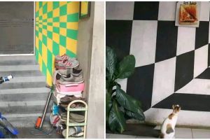 11 Potret lucu lukisan di tembok ini bikin kamu harus jeli