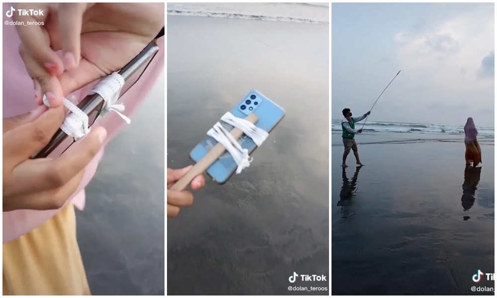 Aksi kreatif pria bikin drone versi low budget, videonya viral