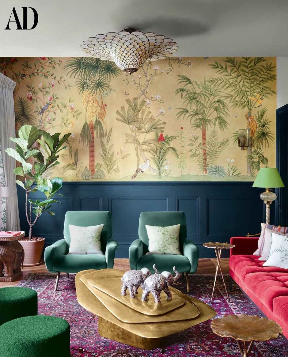 11 Potret apartemen Sonam Kapoor, perpaduan estetika Inggris & India