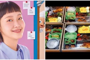 Reaksi Kim Go-eun dapat kiriman nasi kuning saat syuting, auto heboh