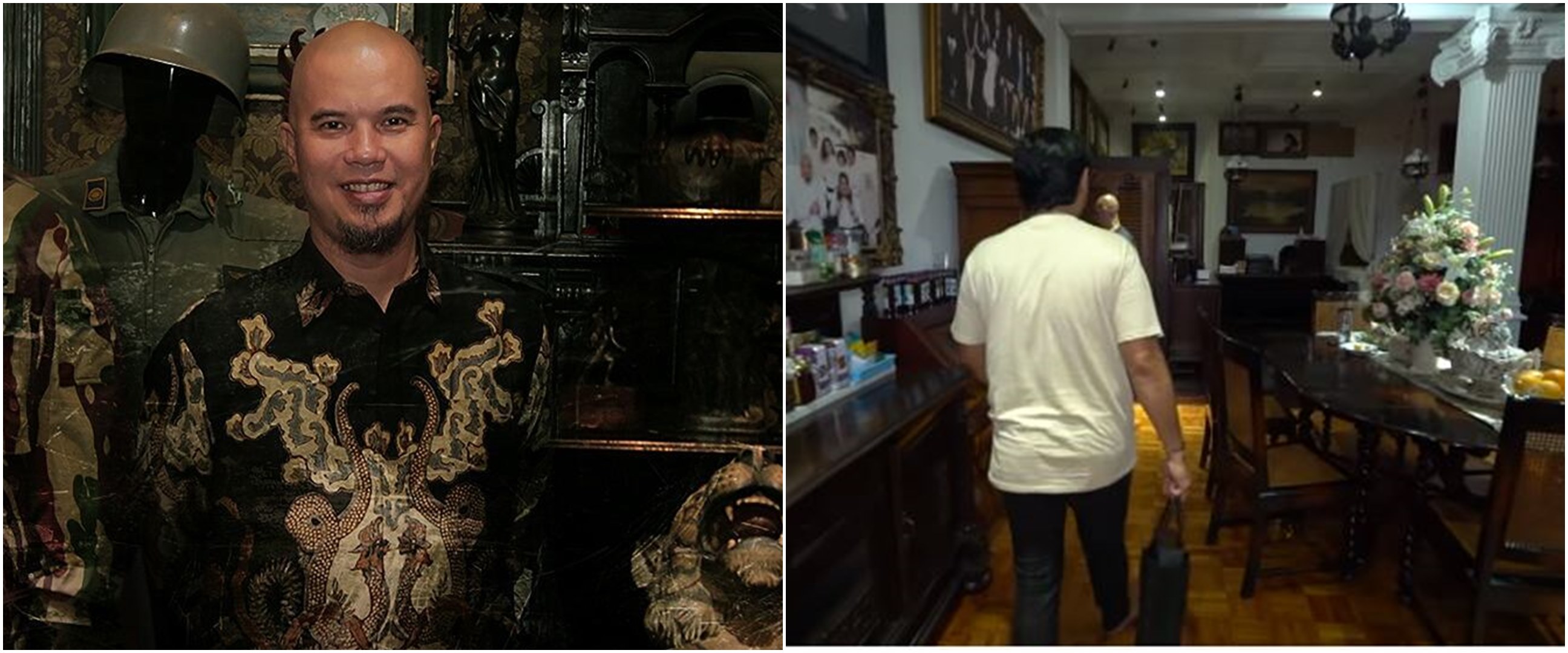 7 Penampakan kamar Ahmad Dhani, unik dilengkapi pintu tersembunyi