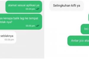 13 Chat lucu pesan makan di ojek online, endingnya nggak nyangka