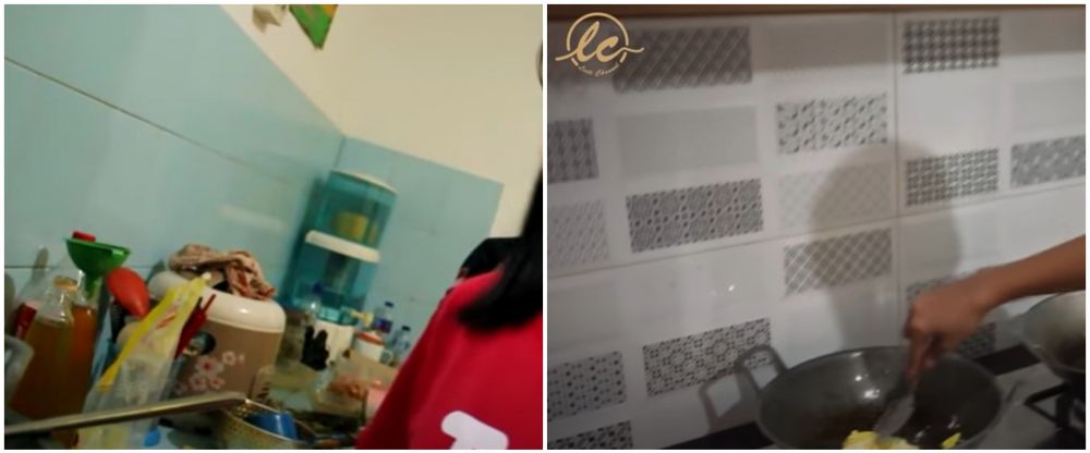 9 Potret dapur Lesty Kejora di kampung halaman sebelum & usai renovasi