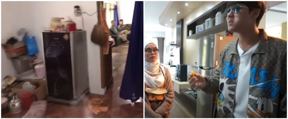 9 Potret dapur Lesty Kejora di kampung halaman sebelum & usai renovasi