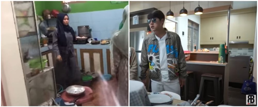 9 Potret dapur Lesty Kejora di kampung halaman sebelum & usai renovasi