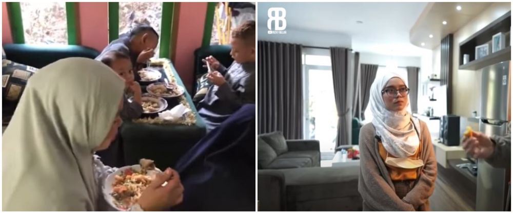 9 Potret dapur Lesty Kejora di kampung halaman sebelum & usai renovasi