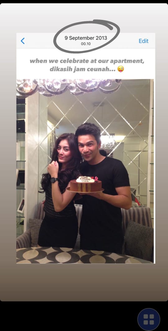 Dhena Devanka kenang momen ultah bareng Jonathan Frizzy, ini 9 fotonya