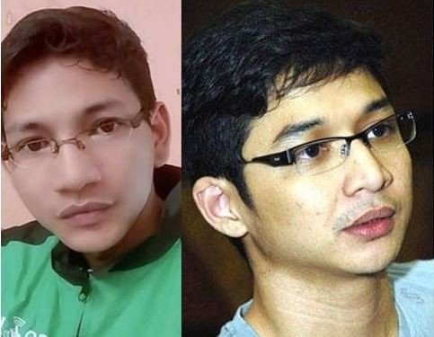 Seperti kembar, 7 potret driver ojek online ini mirip musisi Tanah Air