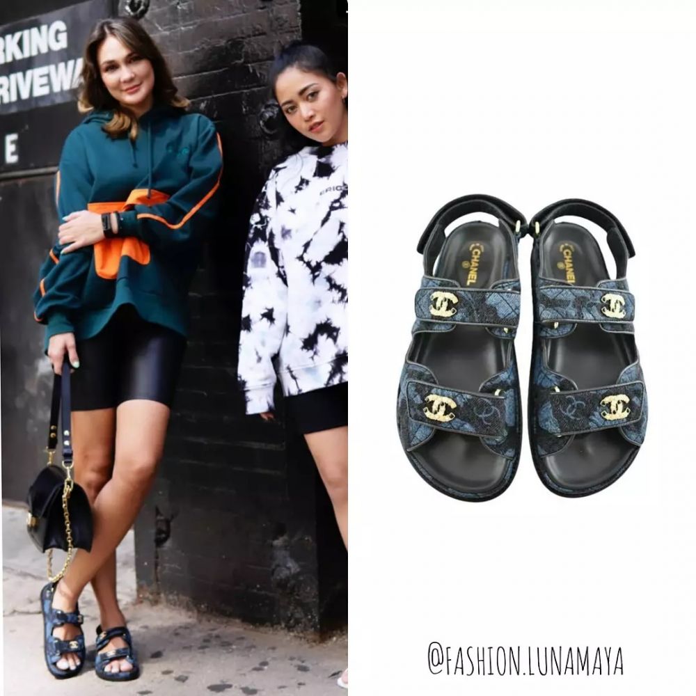 11 Taksiran harga outfit Luna Maya di New York, tasnya capai Rp 1 M