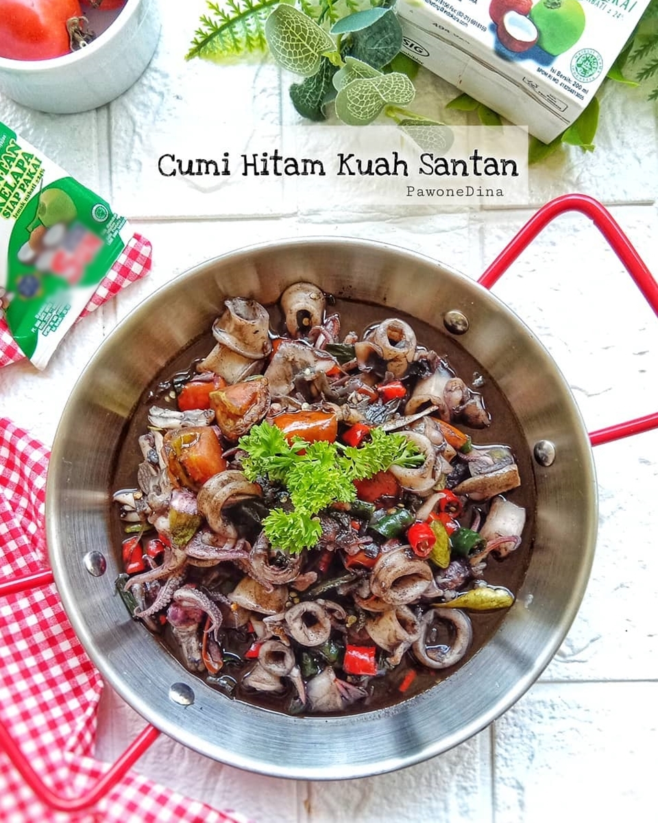 25 Resep cumi hitam, gurih dan lezatnya bikin tambah nasi