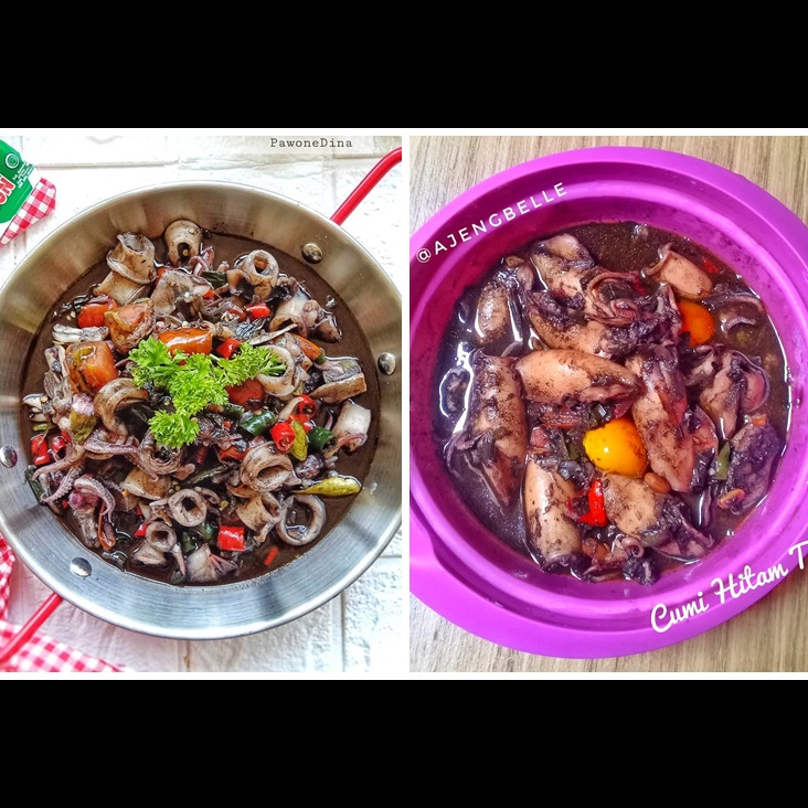 25 Resep cumi hitam, gurih dan lezatnya bikin tambah nasi