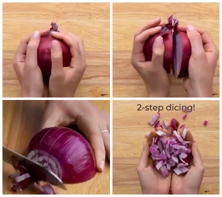 9 Life hack memotong sayur ini bikin masak kayak profesional