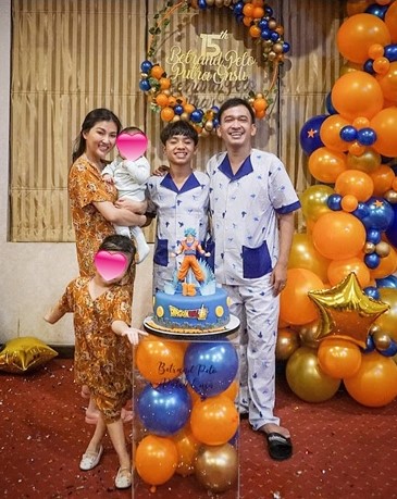 11 Potret kue ulang tahun keluarga Ruben Onsu, temanya super unik