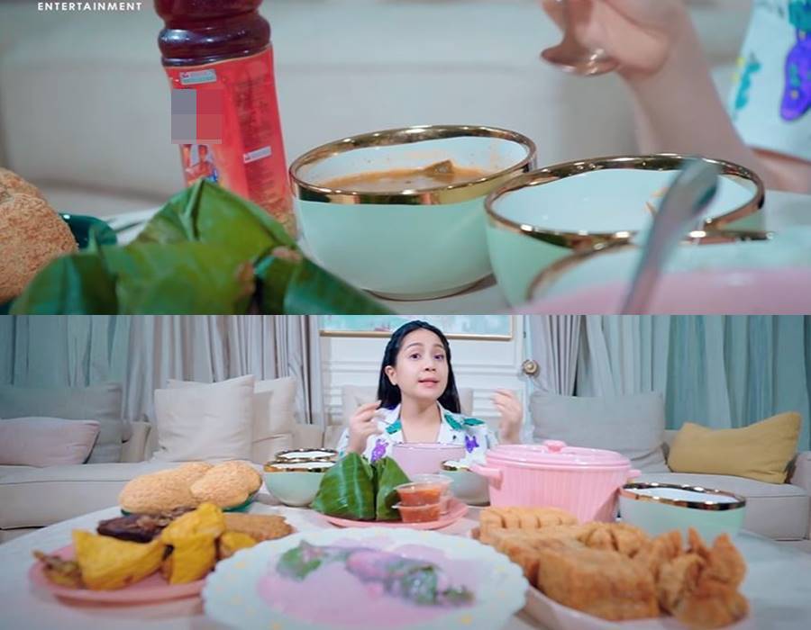 Momen Nagita Slavina borong 7 jajanan ke rumah pas PPKM, komplet abis