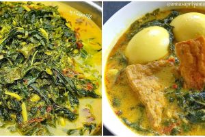 9 Resep gulai daun singkong ala restoran Padang, gurih dan kental
