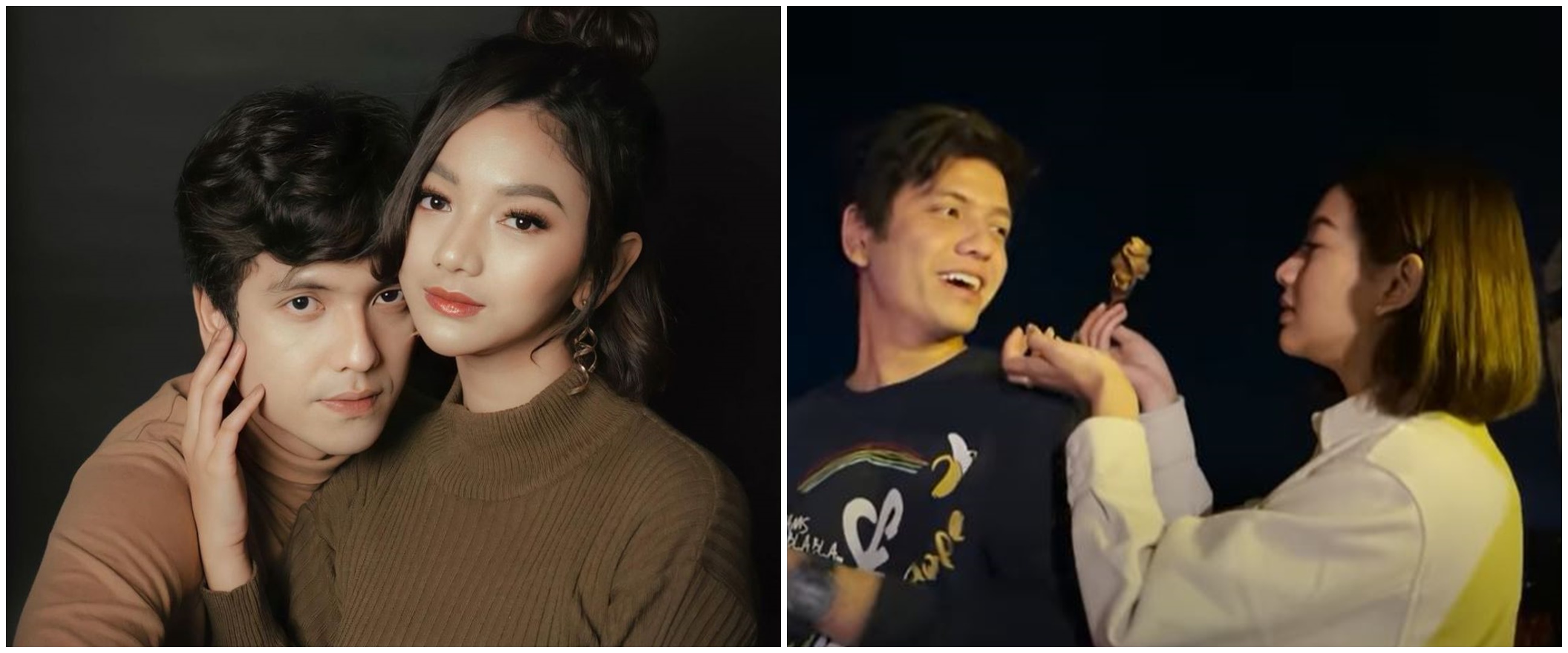 9 Momen liburan Glenca Chysara & Rendi Jhon, api unggun bikin romantis