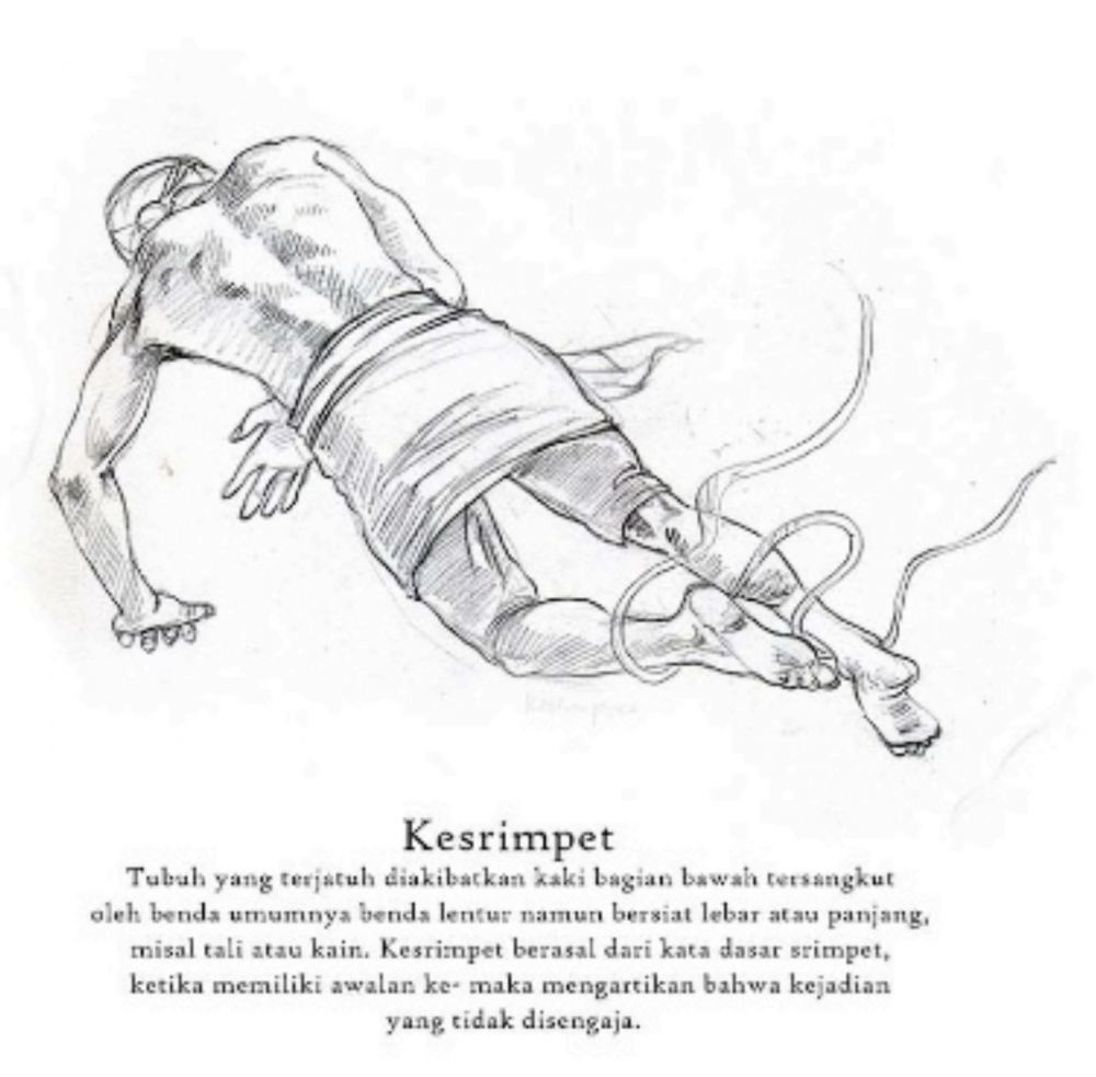 17 Arti 'jatuh' menurut bahasa Jawa, detailnya ngalahin bahasa Inggris