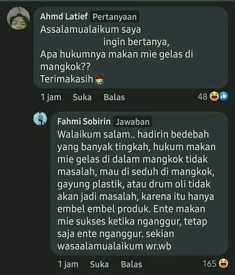 13 Momen lucu tanya jawab di komentar medsos, endingnya bikin mikir
