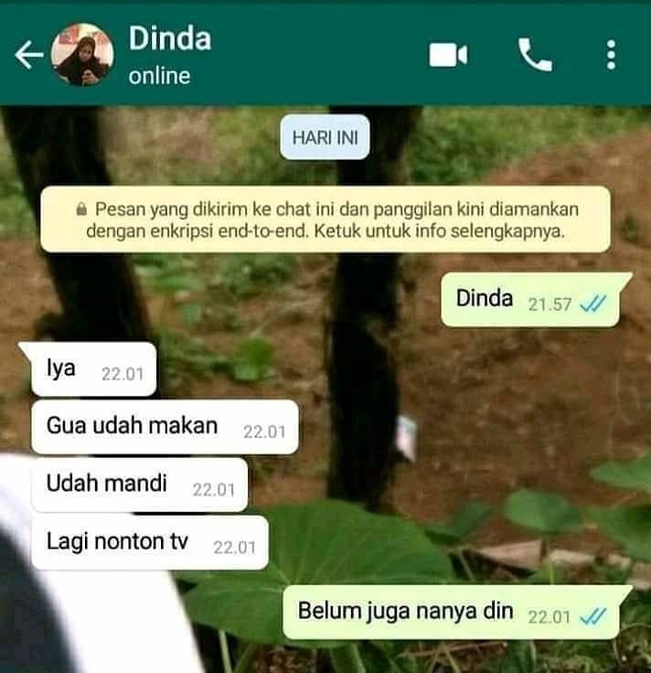 11 Chat lucu teman lagi malas bales, endingnya bikin nyesek